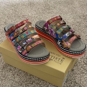 Spring Step L’Artiste Zazzera Women's Multicolor Sandals